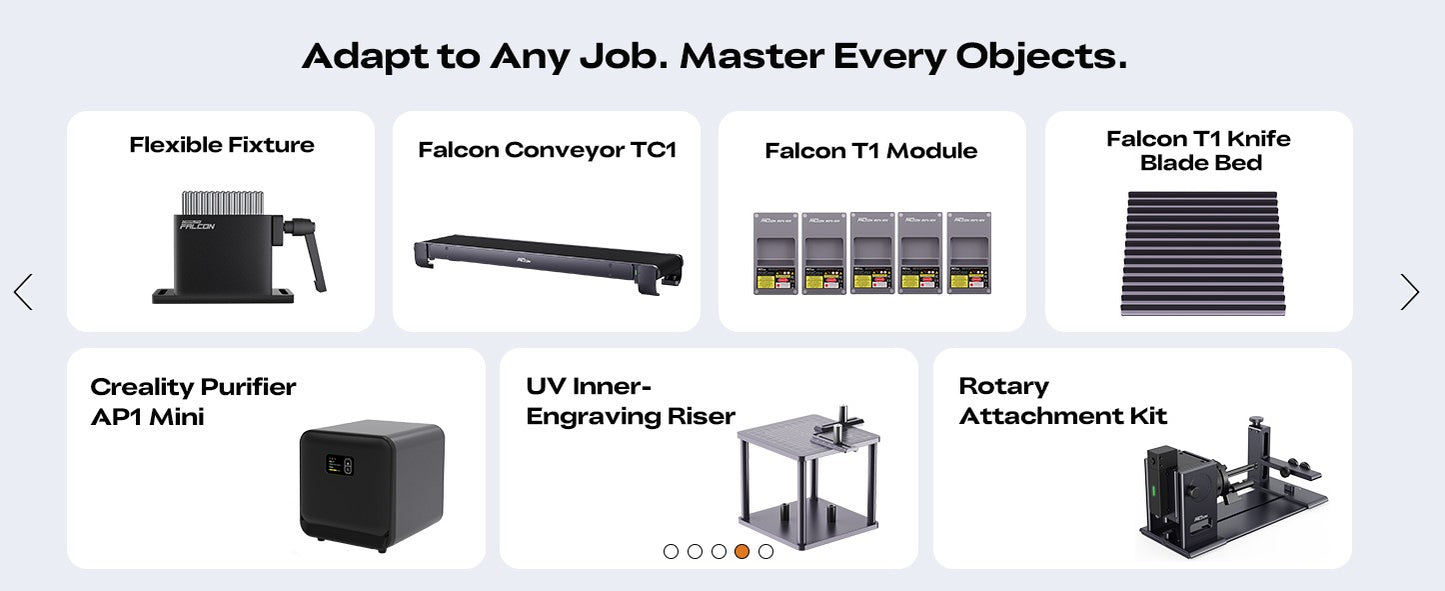 Creality Falcon T1 40W Diode Laser Cutter & Engraver