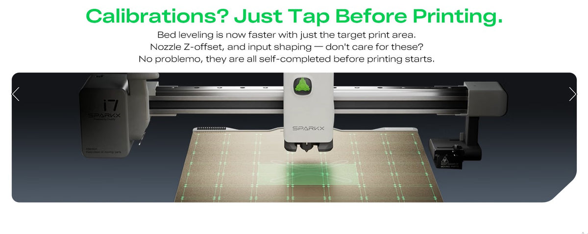 Creality SPARKX i7 Nano Combo 3D Printer, Multi Color High Speed Printer