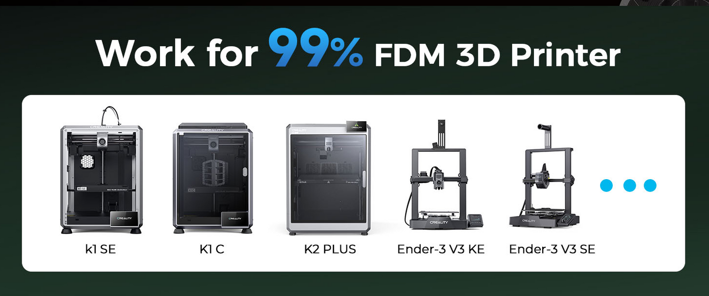 Creality HP ASA Filament 1.75mm, 1KG Durable, High UV-Resistant, High Temperature Tolerance