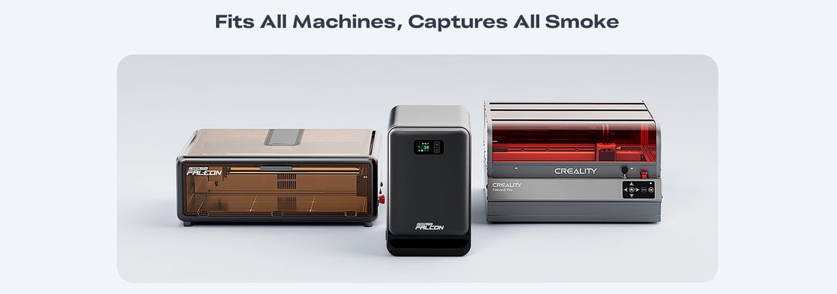 Creality Falcon AP1 Laser Smoke Purifier with WiFi Control, 5-Stage Filtration