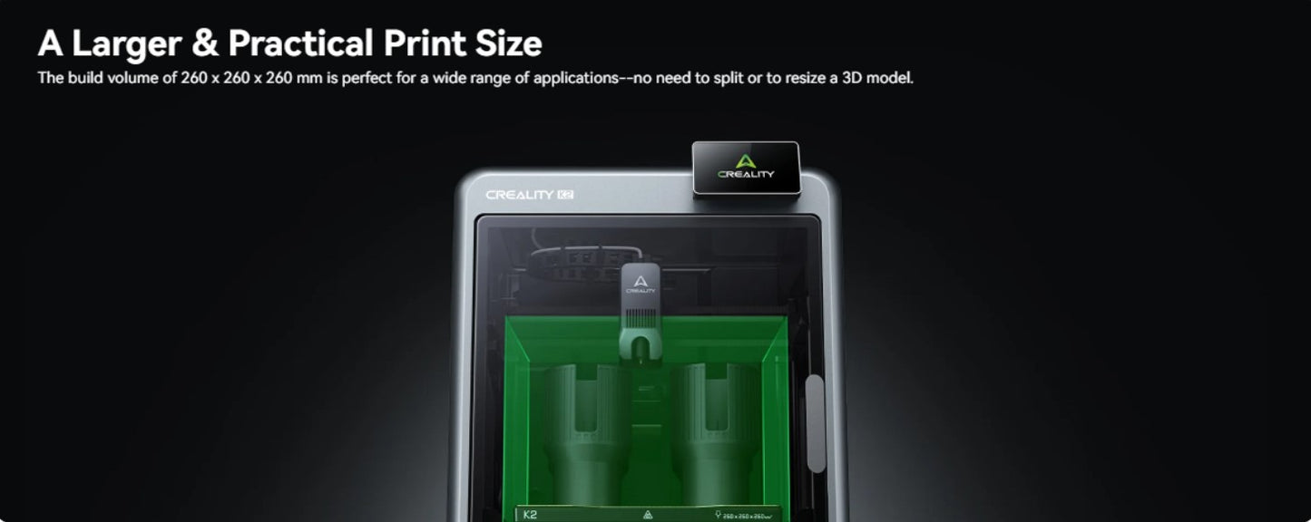 Creality K2 Combo 3D Printer 600mm/s Multi Color Printing Smart Auto Leveling Singapore