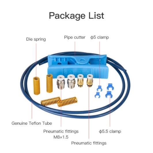 Capricorn Teflon Tube and Pneumatic Fittings Package - Creality Store