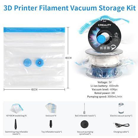 Creality 3D Printer Filament Vacuum Storage Kit - Creality Store