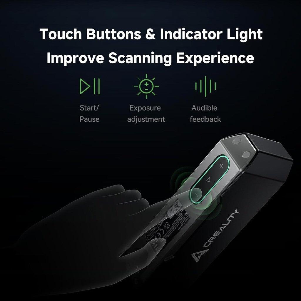 Creality 3D Scanner Otter for 3D Printing Reverse Engineering, Handheld Scanner with 0.02mm Accuracy,Anti-Shake Tracking - Creality Store