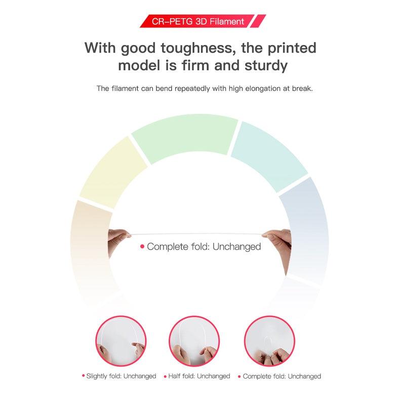 Creality CR PETG Filament 1kg 1.75mm - Creality Store