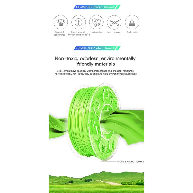 Creality CR Silk Pla 3D Printing Filament 1.0Kg 1.75mm - Creality Store