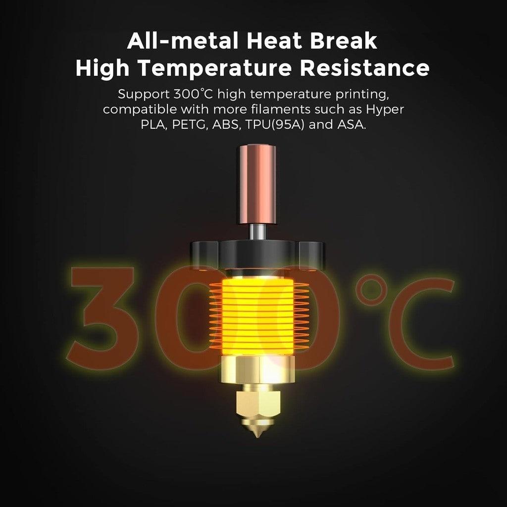 Creality Ender 3 V3 KE Hotend Kit,Original Ceramic Heating BlockKit 300°C60WFast Heating High Thermal Conductivity Ceramics - Creality Store