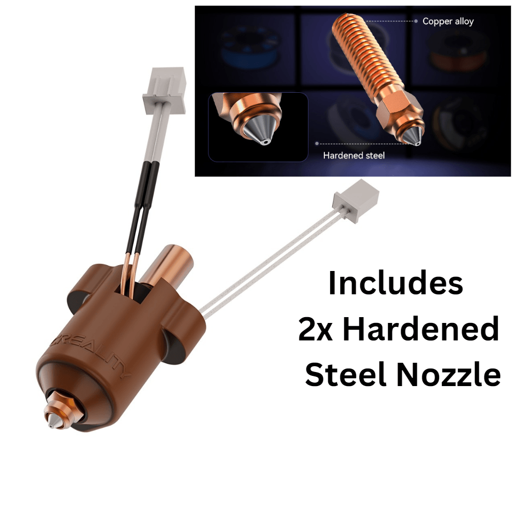 Creality Ender 3 V3 KE Hotend Kit,Original Ceramic Heating BlockKit 300°C60WFast Heating High Thermal Conductivity Ceramics - Creality Store