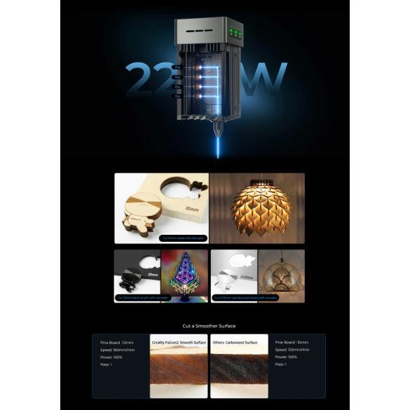 Creality Falcon 2 Laser Engraver 22W - Creality Store