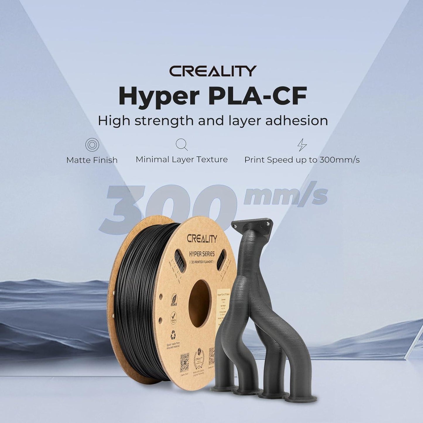 Creality Hyper PLA Carbon Fiber Filament 1kg 1.75mm - Creality Store