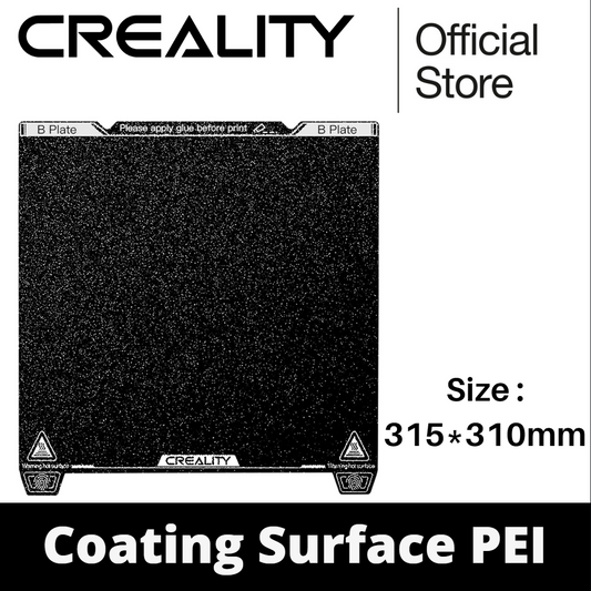 Creality K1 Max Smooth PEI Build Plate Kit, Flexible Spring Steel Platform with Smooth PEI Surface and Magnetic Bed for K1 Max 315x310mm - Creality Store