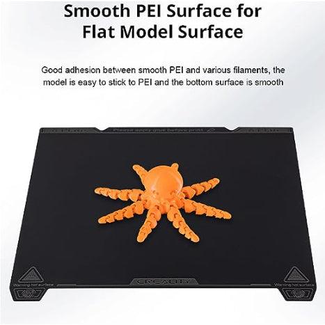 Creality K1 Smooth PEI Build Plate Kit, Flexible Spring Steel Platform with Smooth PEI Surface and Magnetic Base Sheet K - Creality Store