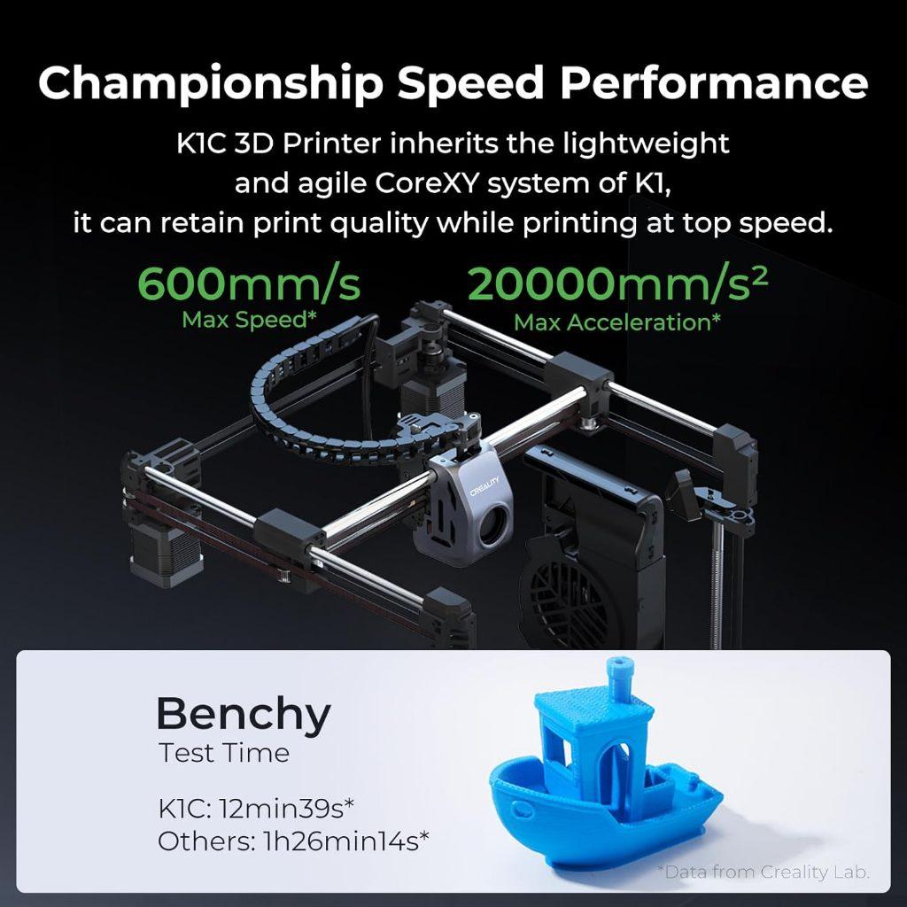 Creality K1C 3D Printer, 600mm/s High-Speed - Creality Store