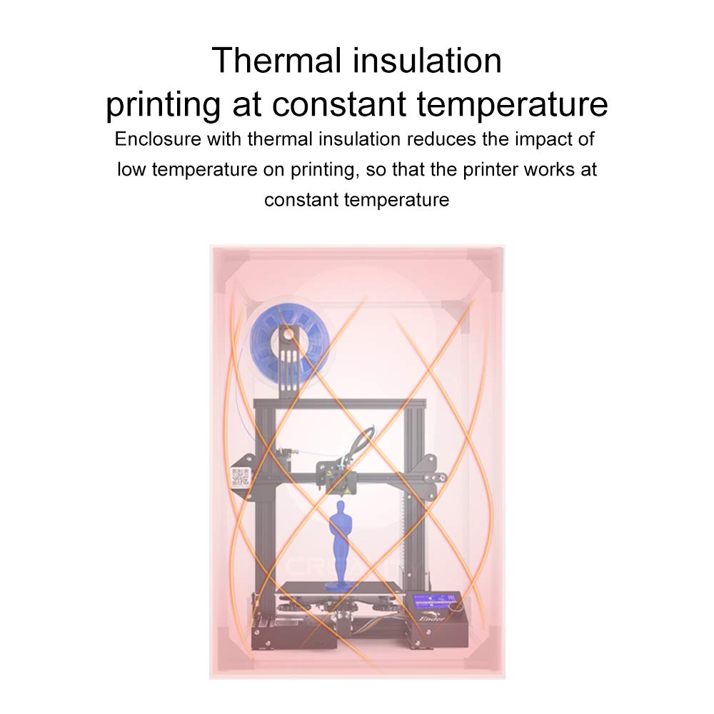 Creality Official Fireproof and Dustproof 3D Printer Enclosure Middle Tent for Creality - Creality Store