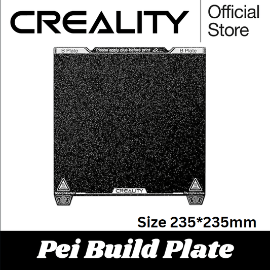 Creality PEI Build Plate, Powder Coating, Magnetic 3D Printer Build Bed, for Creality K1/Ender 3 V3 SE/Ender-3 S1/Ender-3 S1 Pro/Ender-5 S1 and All 235 * 235mm Size 3D Printer - Creality Store