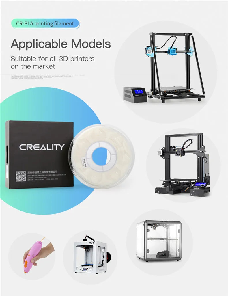 Creality PLA 3D Printing Filament 1.0Kg 1.75mm - Creality Store