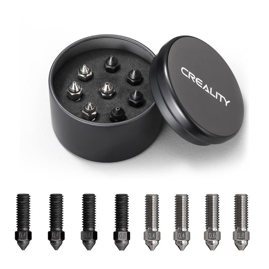 Creality Upgraded K1 Nozzle Kit, Hardened Steel Nozzle & High-end Hardened Copper Alloy, High-Speed & High-Temperature ( - Creality Store