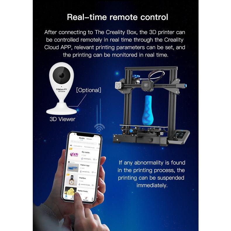Creality WiFi Box, Wireless Control Intelligent Assistant for 3D Printer, with Cloud Slice/Print/Real-Time Monitor - Creality Store