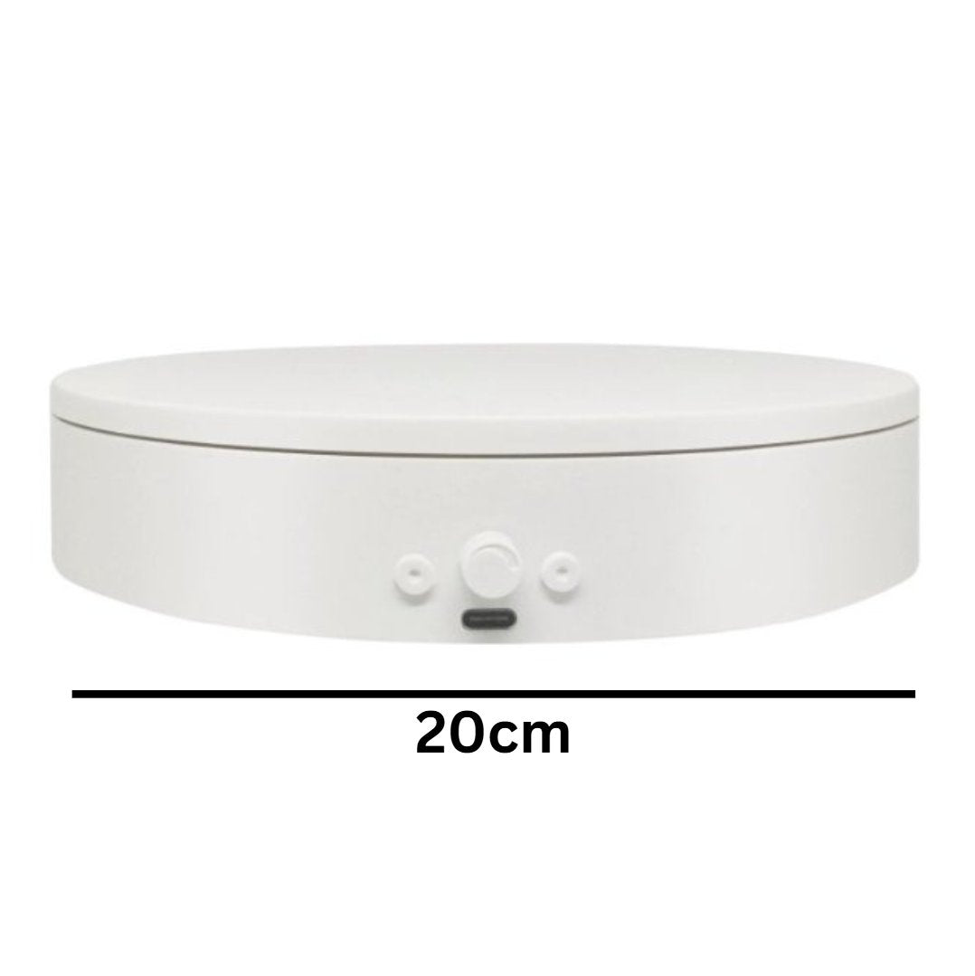 Electric Rotating Display Stand,5cm,360 Degree Electronic Turntable Display Stand for Photography Products Shows