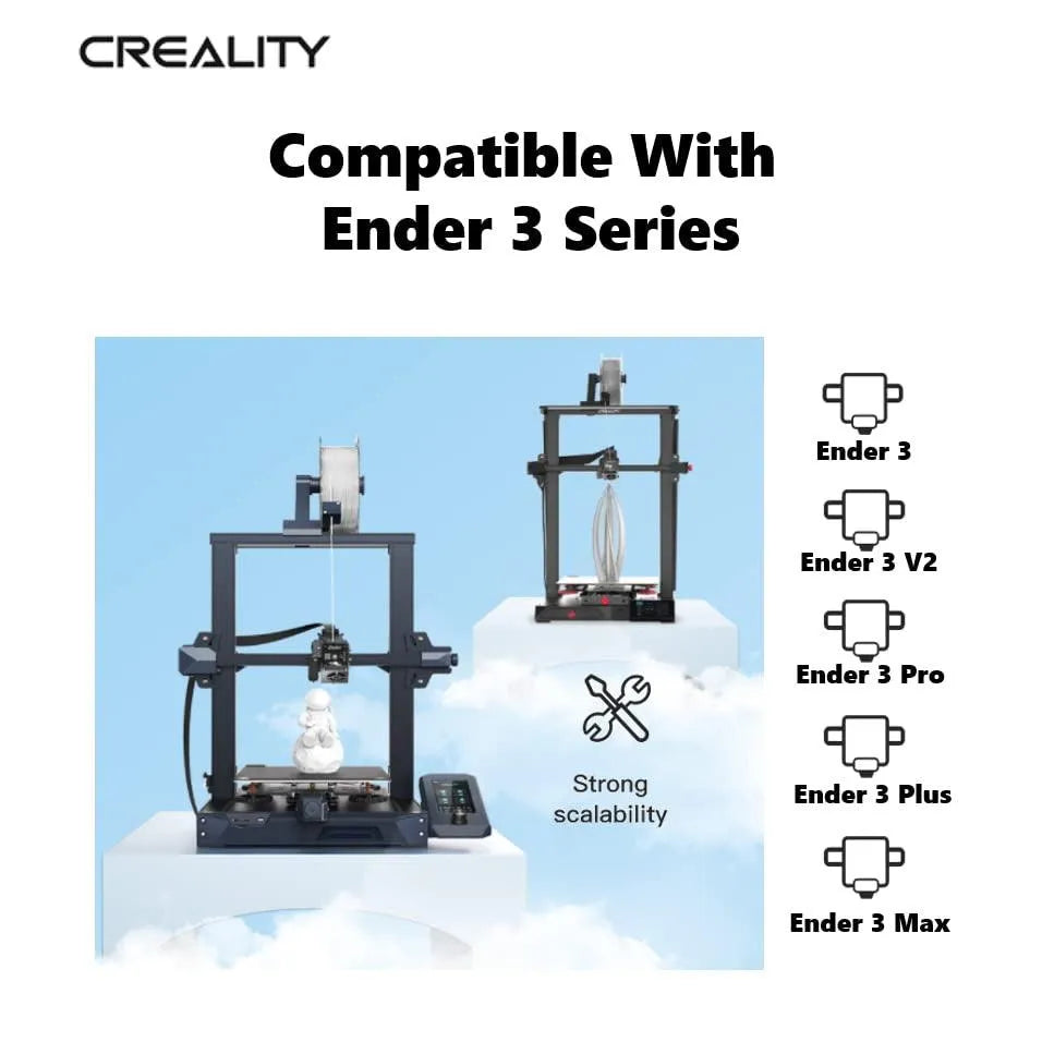 Creality Direct Drive Extruder Kit for Ender 3 series, ideal 3D printer spare part for enhanced printing in Singapore.