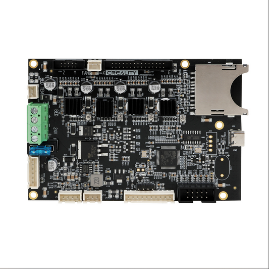 Creality 3D Ender-3 S1 Silent Motherboard 32 Bit Mainboard SD Card Fuse Package with TMC2208 Drivers for Ender 3 S1 3D Printer Part All-Round Heat Dissipation Integrated Drive and Control