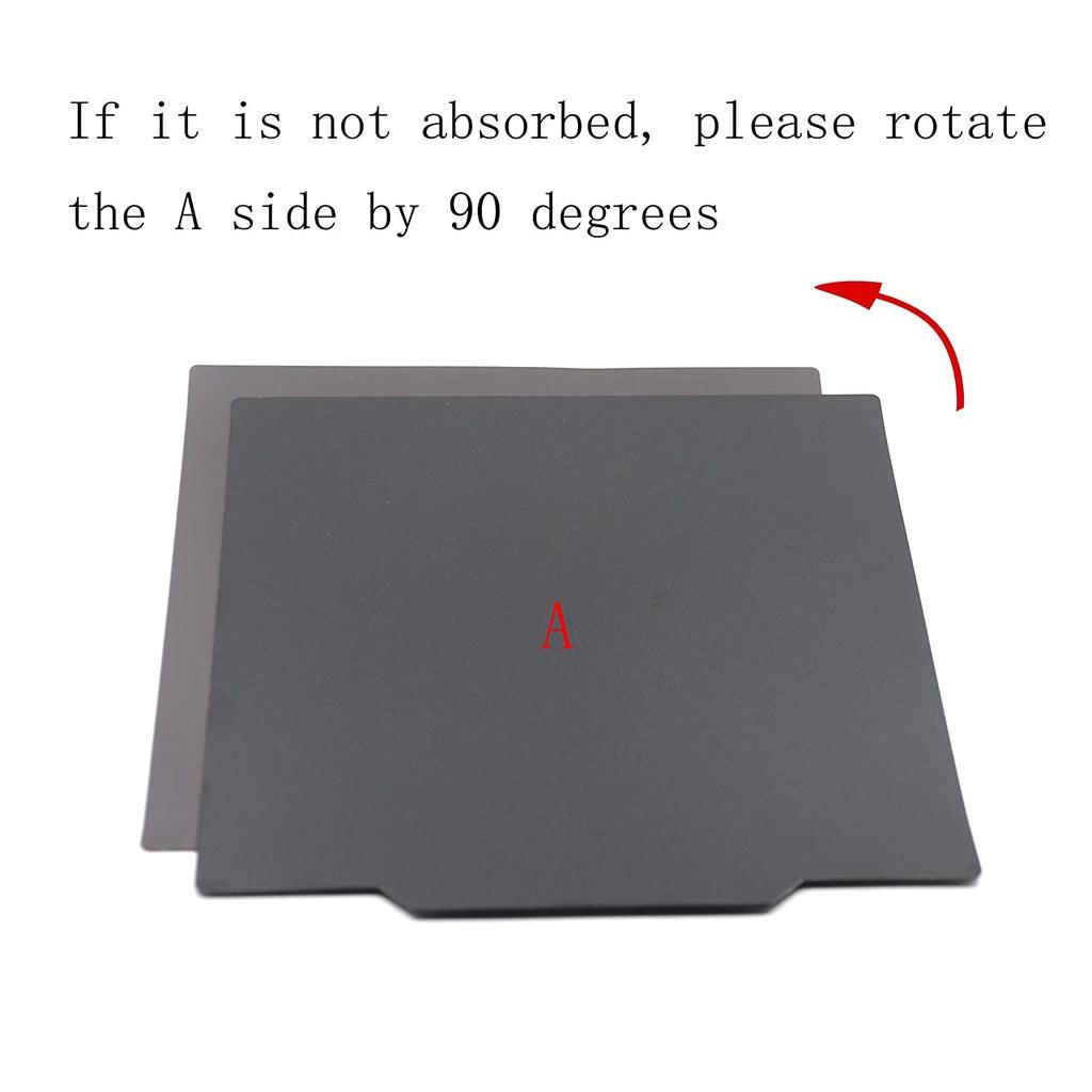 Premium Flexible Removable Magnetic Build Surface 235x235mm (A+B) for 3D Printer Heated Bed (235x235mm) - Creality Store