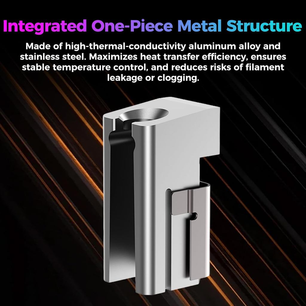 Creality Official SPARKX i7 Hotend Heating Assembly, Original 50W High-Power Heater for 300°C High-Temperature Printing