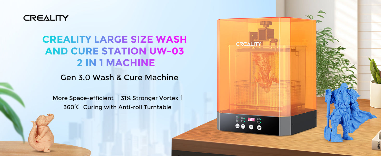 UW-03 Large Size Cure and Wash Station - Creality Store